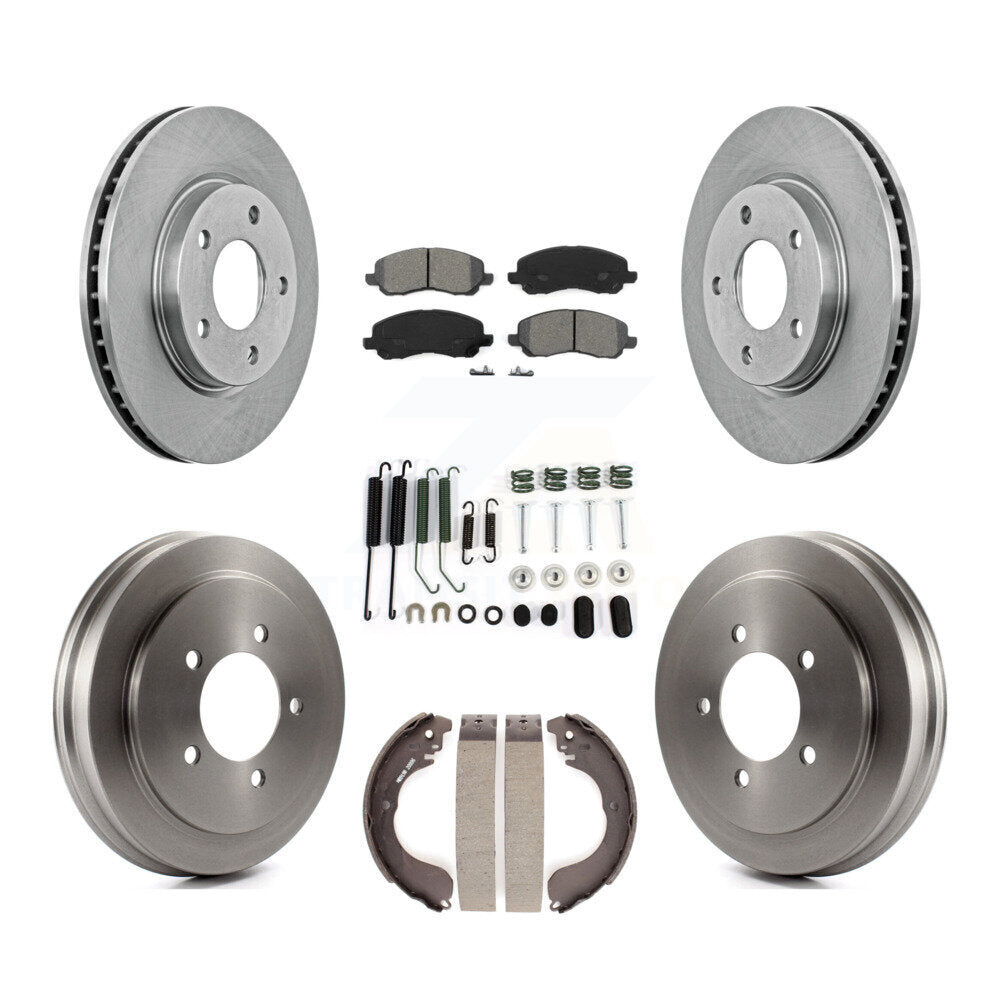 Disc Rotors and Semi-Metallic Brake Pads Kit-K8S-102071 - Kit.bestparts.ca