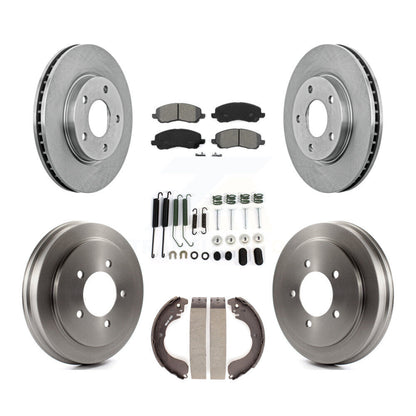 Disc Rotors and Semi-Metallic Brake Pads Kit-K8S-102071 - Kit.bestparts.ca