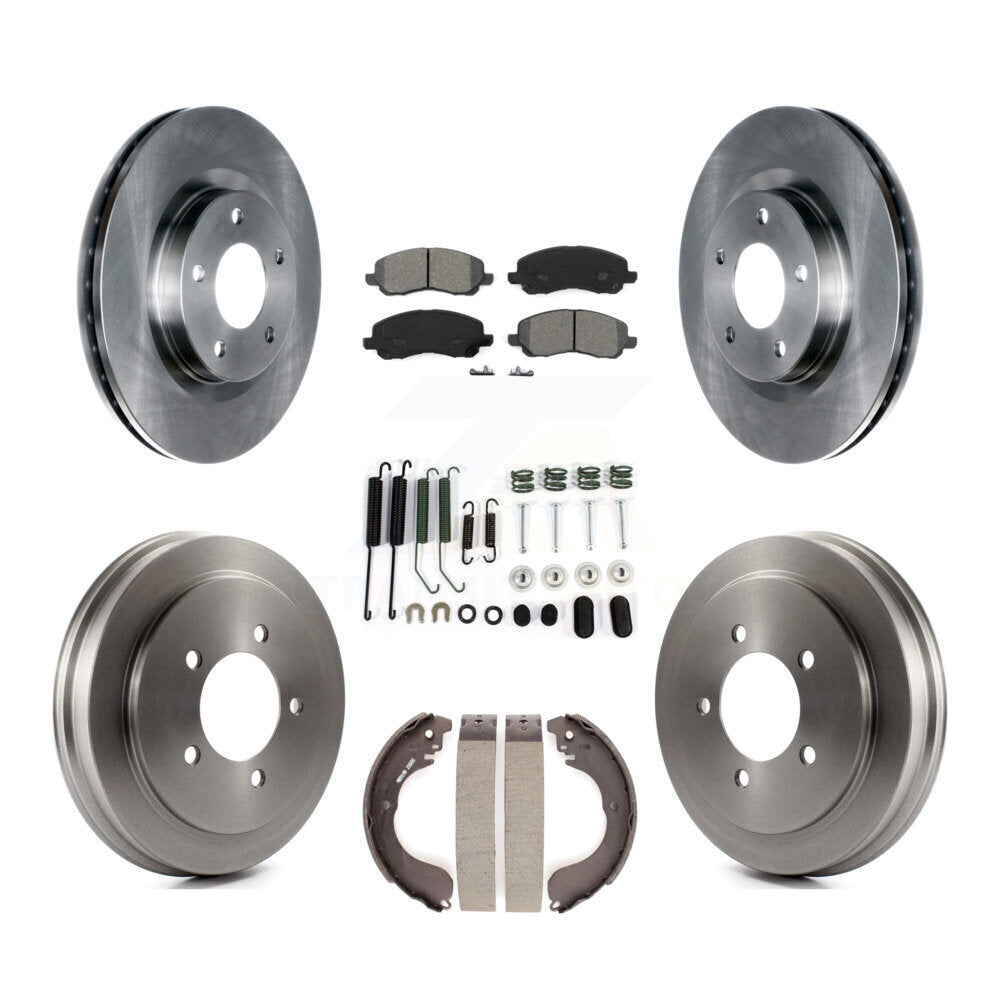 Disc Rotors and Semi-Metallic Brake Pads Kit-K8S-102073 - Kit.bestparts.ca Kit.bestparts.ca