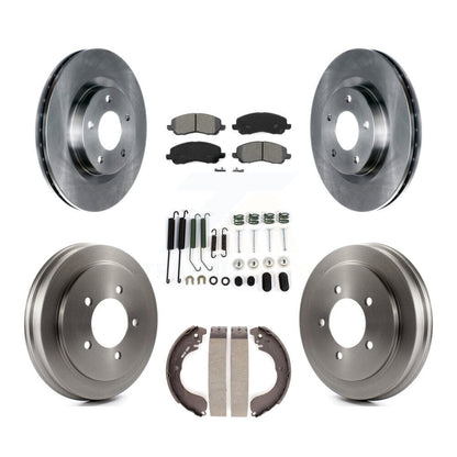 Disc Rotors and Semi-Metallic Brake Pads Kit-K8S-102073 - Kit.bestparts.ca