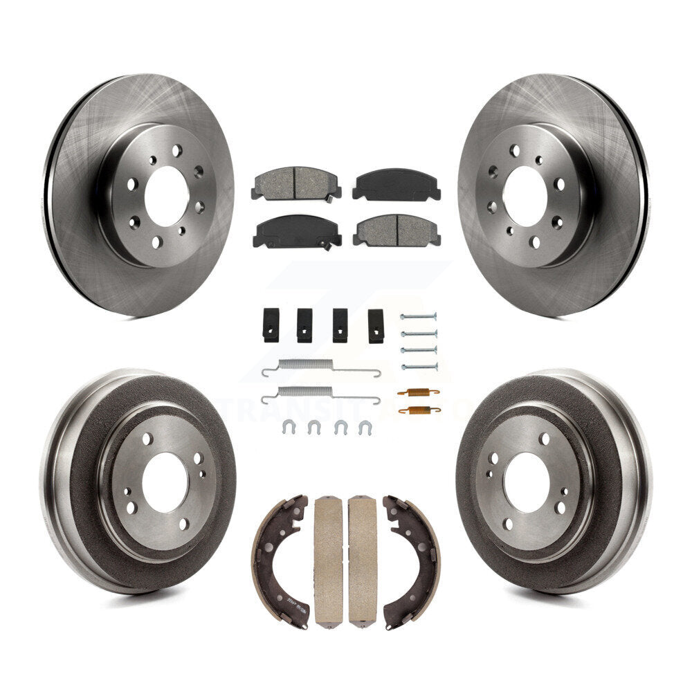 Disc Rotors and Semi-Metallic Brake Pads Kit-K8S-102081 - Kit.bestparts.ca Kit.bestparts.ca