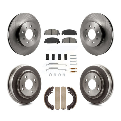 Disc Rotors and Semi-Metallic Brake Pads Kit-K8S-102081 - Kit.bestparts.ca