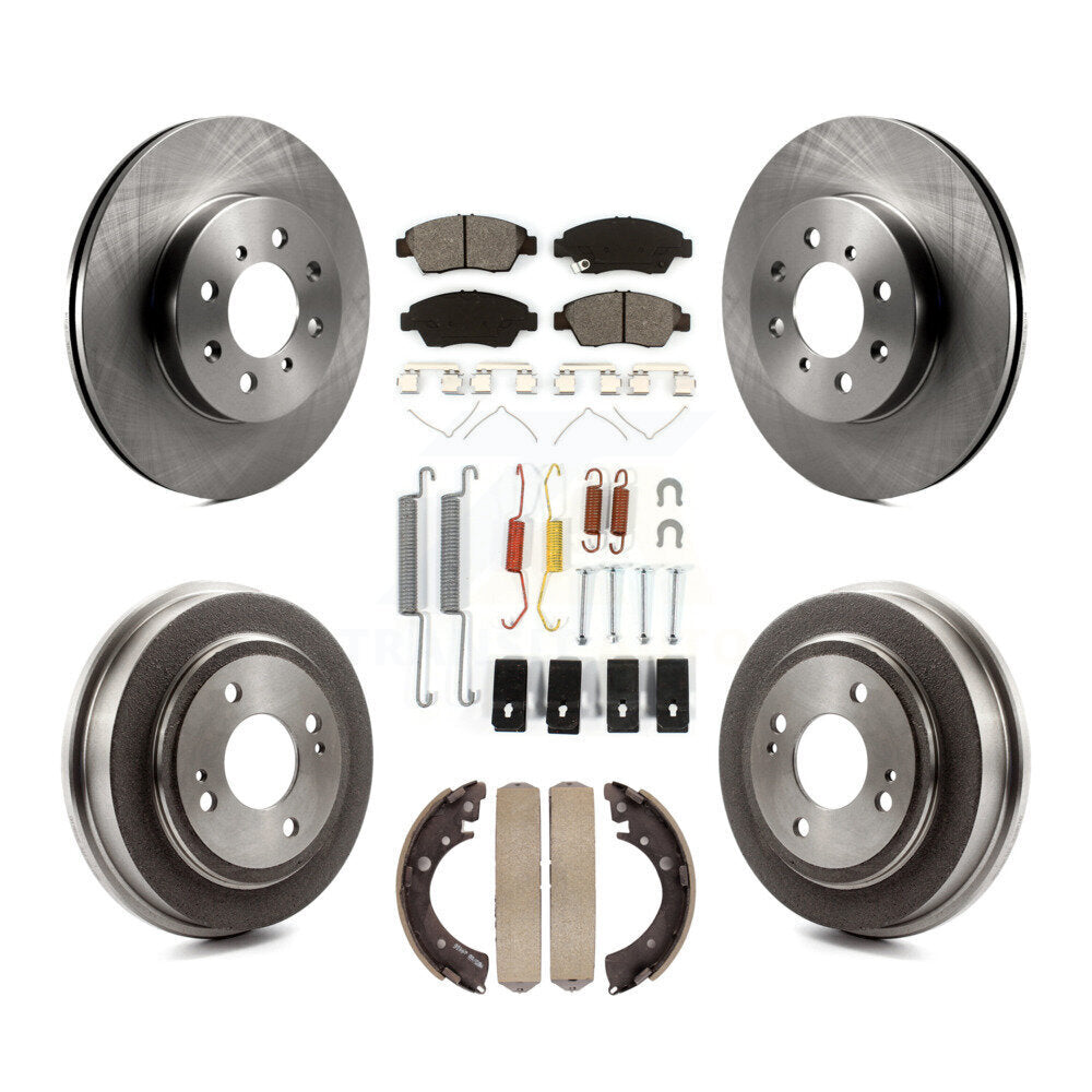 Disc Rotors and Semi-Metallic Brake Pads Kit-K8S-102085 - Kit.bestparts.ca Kit.bestparts.ca