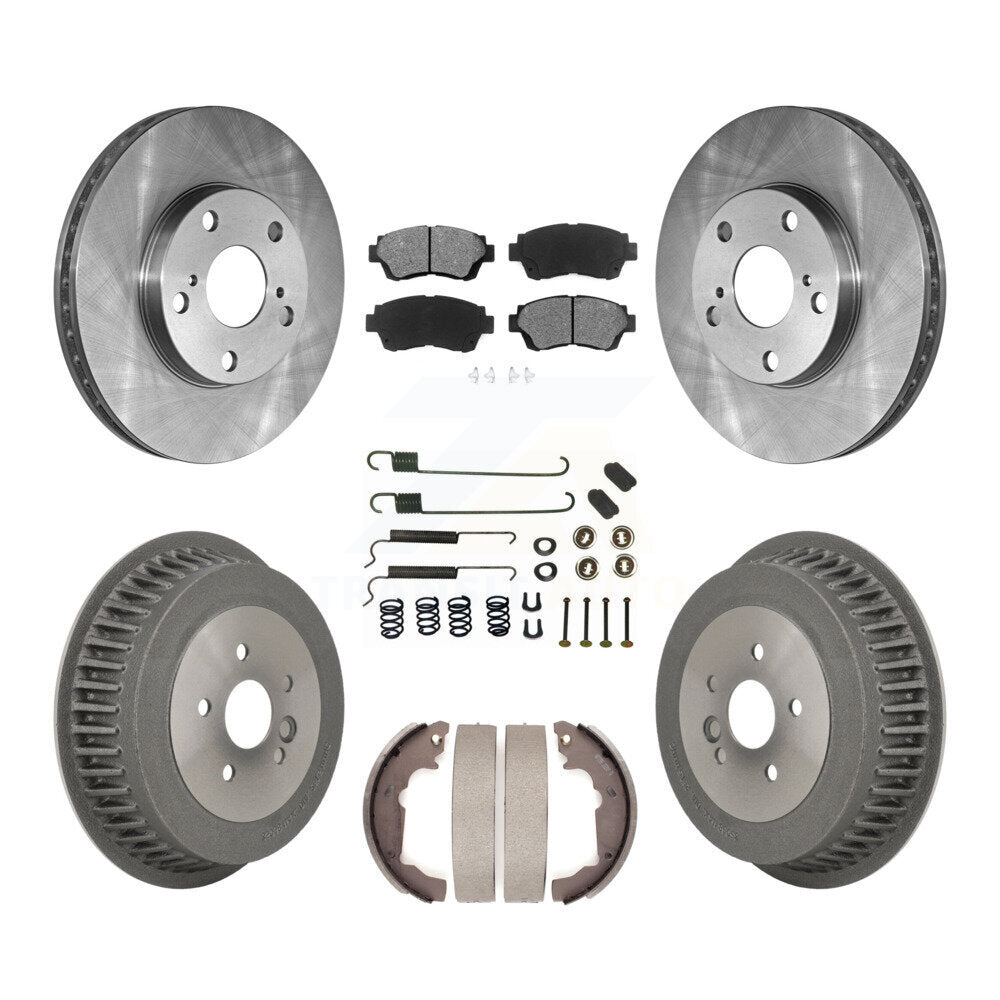 Disc Rotors and Semi-Metallic Brake Pads Kit-K8S-102096 - Kit.bestparts.ca