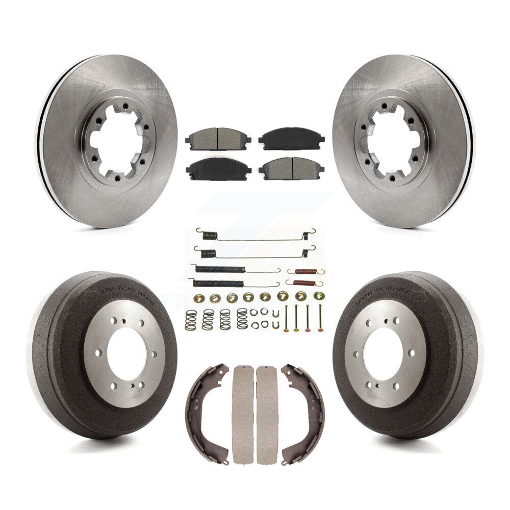 Disc Rotors and Semi-Metallic Brake Pads Kit-K8S-102123 - Kit.bestparts.ca