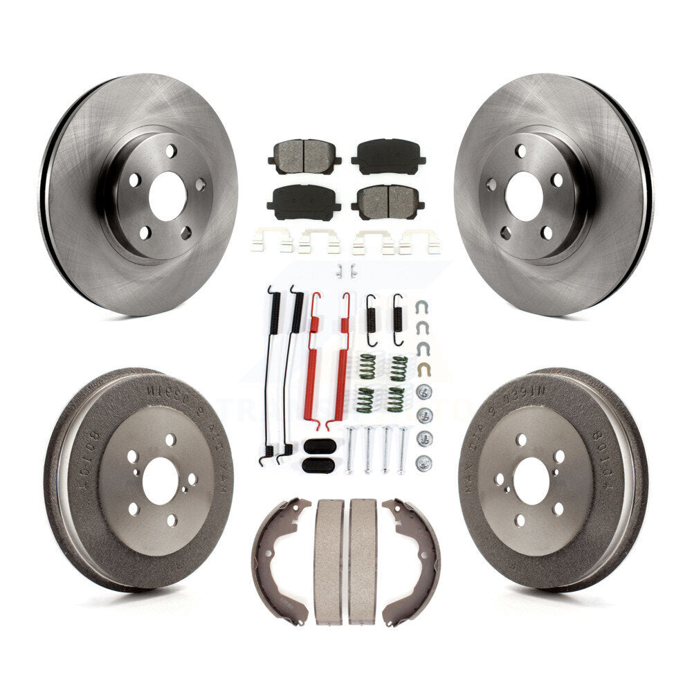 Disc Rotors and Semi-Metallic Brake Pads Kit-K8S-102132 - Kit.bestparts.ca