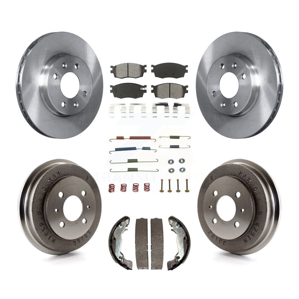 Disc Rotors and Semi-Metallic Brake Pads Kit-K8S-102160 - Kit.bestparts.ca
