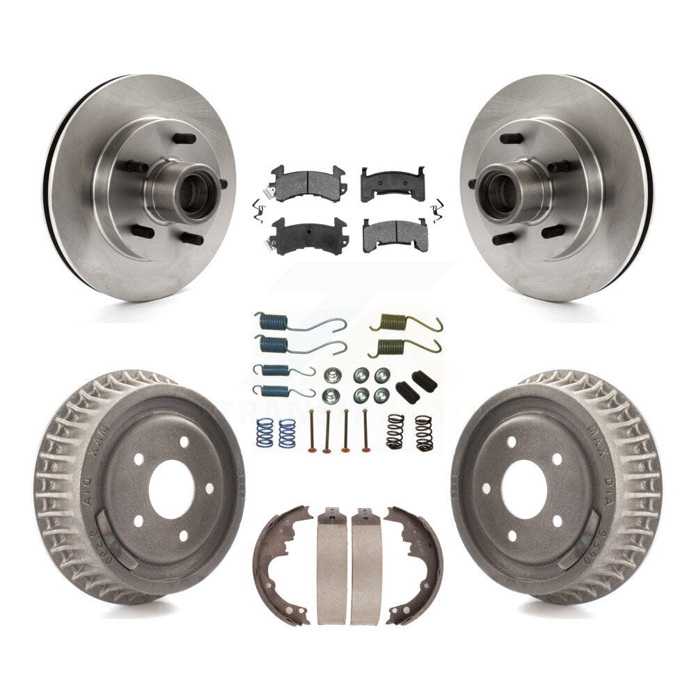 Disc Rotors and Semi-Metallic Brake Pads Kit-K8S-102187 - Kit.bestparts.ca Kit.bestparts.ca