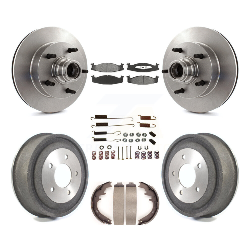 Disc Rotors and Semi-Metallic Brake Pads Kit-K8S-102192 - Kit.bestparts.ca Kit.bestparts.ca