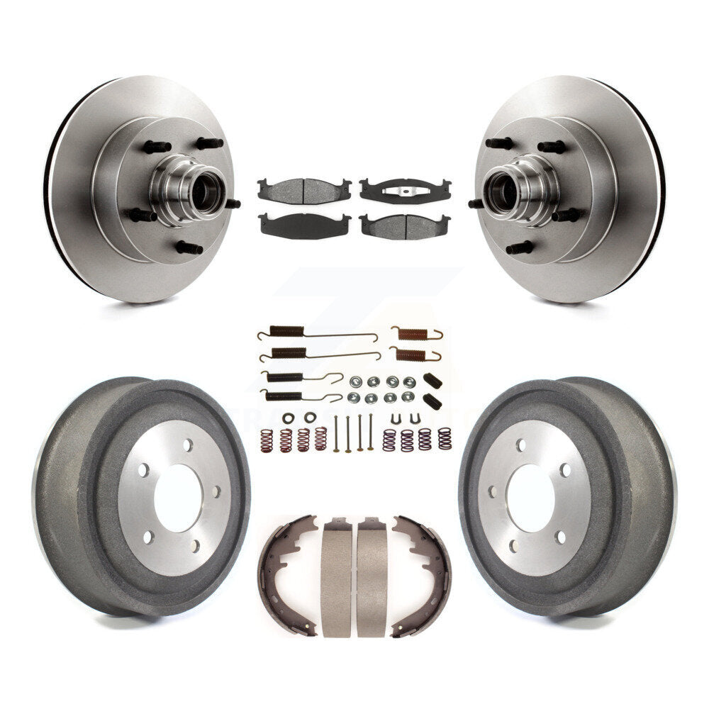 Disc Rotors and Semi-Metallic Brake Pads Kit-K8S-102195 - Kit.bestparts.ca Kit.bestparts.ca