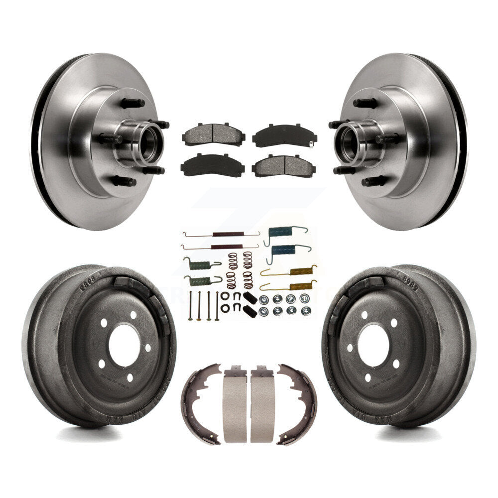 Disc Rotors and Semi-Metallic Brake Pads Kit-K8S-102198 - Kit.bestparts.ca