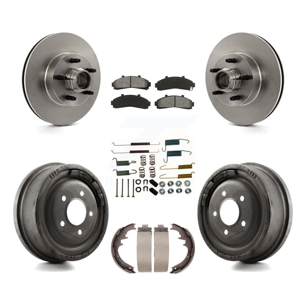 Disc Rotors and Semi-Metallic Brake Pads Kit-K8S-102200 - Kit.bestparts.ca