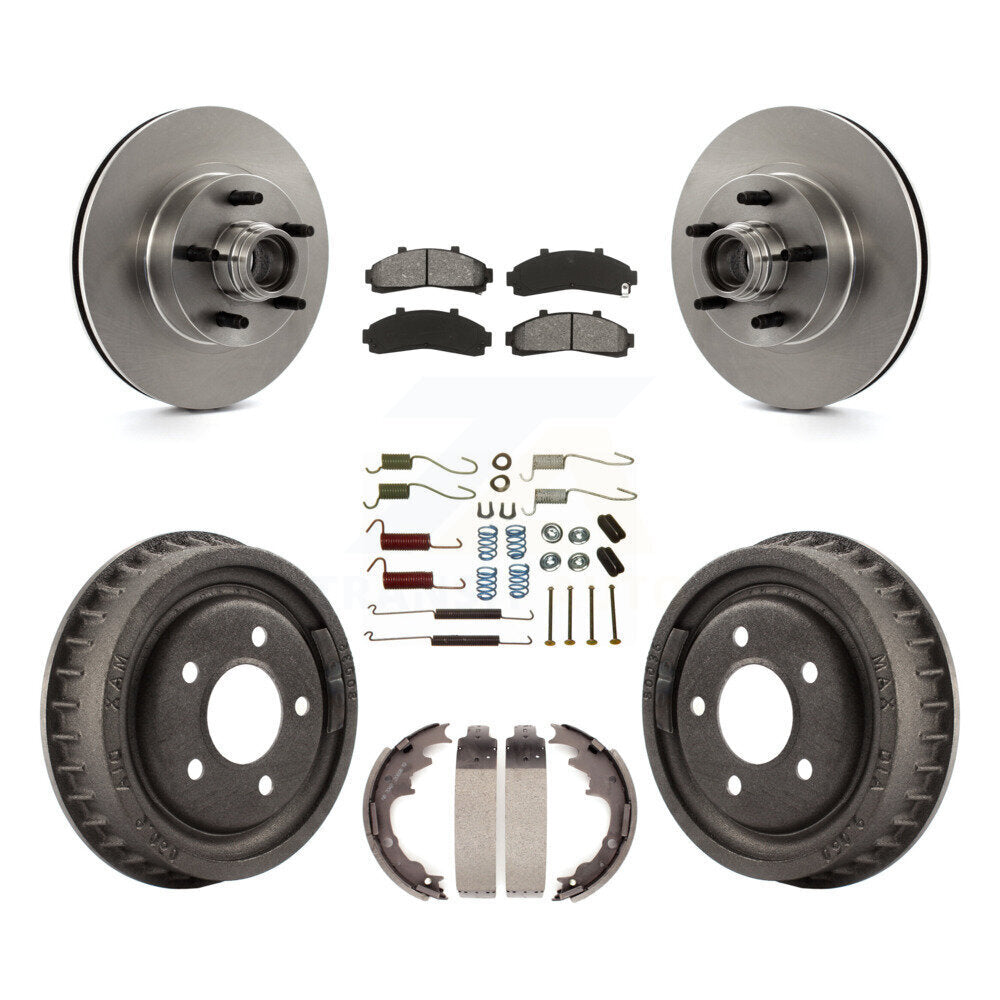 Disc Rotors and Semi-Metallic Brake Pads Kit-K8S-102202 - Kit.bestparts.ca