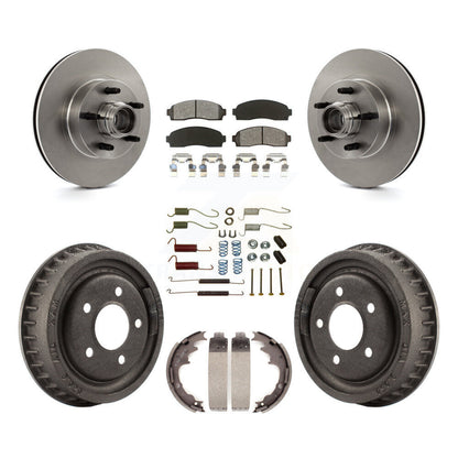 Disc Rotors and Semi-Metallic Brake Pads Kit-K8S-102203 - Kit.bestparts.ca