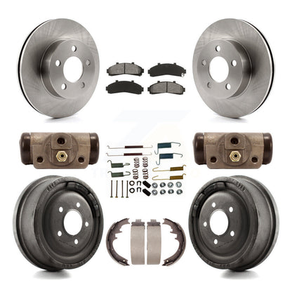 Disc Rotors and Semi-Metallic Brake Pads Kit-K8S-102221 - Kit.bestparts.ca