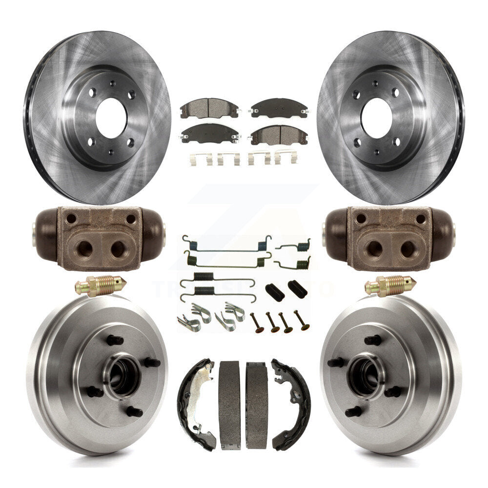 Disc Rotors and Semi-Metallic Brake Pads Kit-K8S-102225 - Kit.bestparts.ca Kit.bestparts.ca