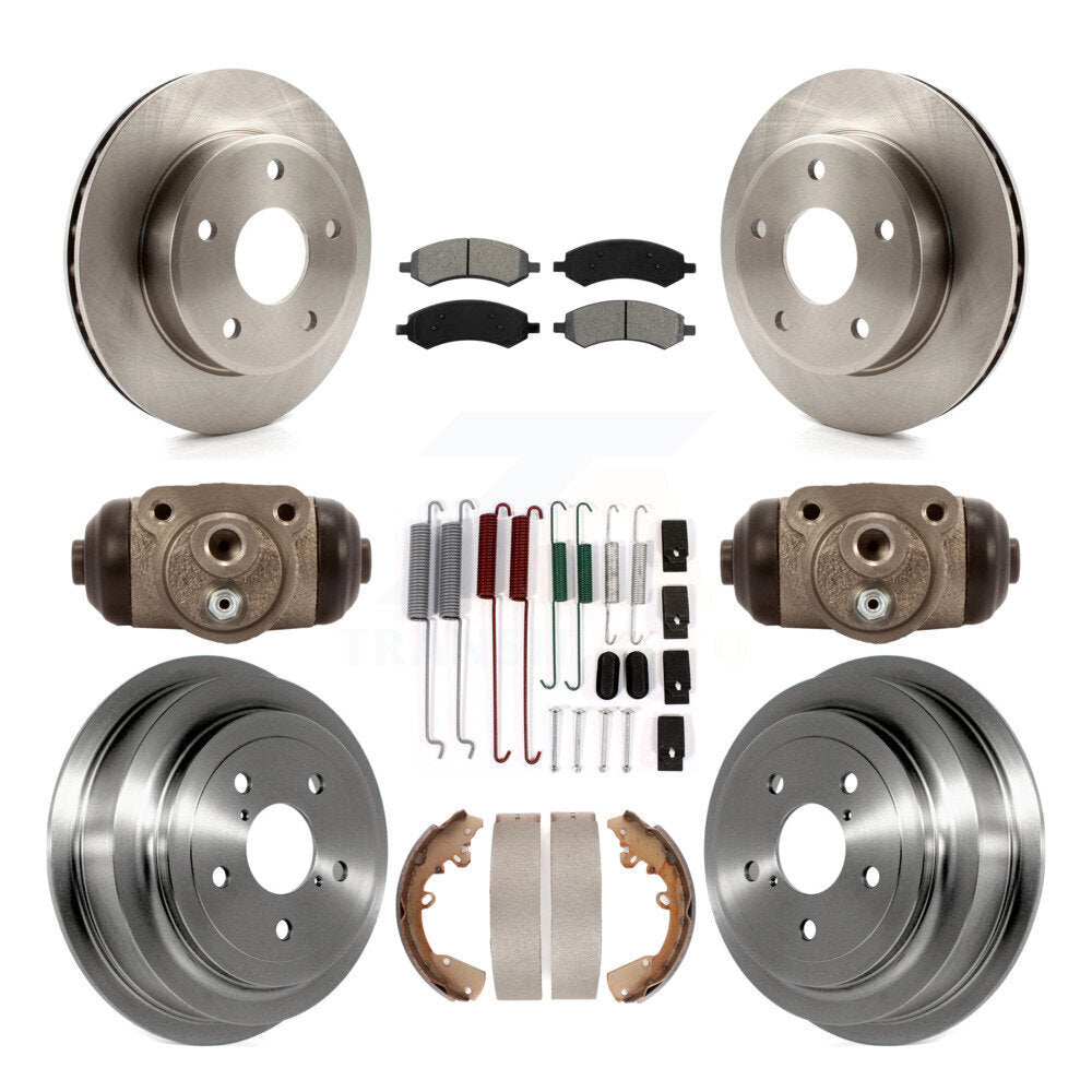 Disc Rotors and Semi-Metallic Brake Pads Kit-K8S-102235 - Kit.bestparts.ca Kit.bestparts.ca