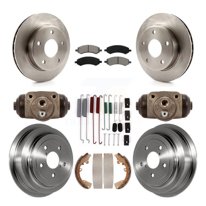 Disc Rotors and Semi-Metallic Brake Pads Kit-K8S-102235 - Kit.bestparts.ca