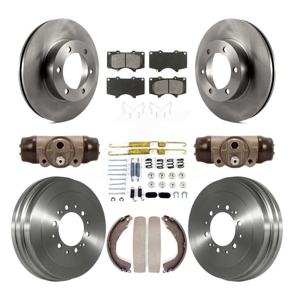 Disc Rotors and Semi-Metallic Brake Pads Kit-K8S-102244