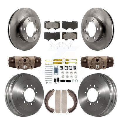 Disc Rotors and Semi-Metallic Brake Pads Kit-K8S-102244
