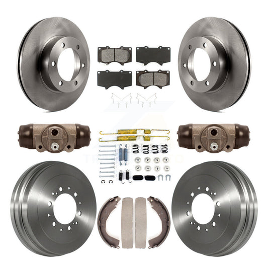Disc Rotors and Semi-Metallic Brake Pads Kit-K8S-102244