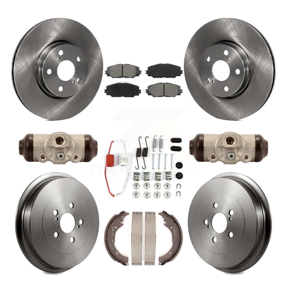 Disc Rotors and Semi-Metallic Brake Pads Kit-K8S-102248 - Kit.bestparts.ca