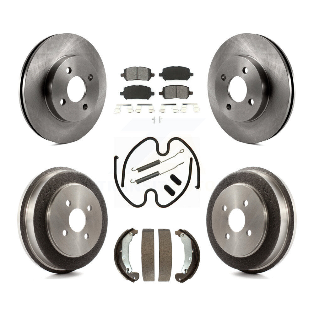 Disc Rotors and Semi-Metallic Brake Pads Kit-K8S-102298 - Kit.bestparts.ca