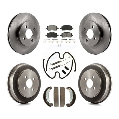 Disc Rotors and Semi-Metallic Brake Pads Kit-K8S-102298 - Kit.bestparts.ca
