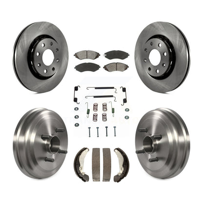 Disc Rotors and Semi-Metallic Brake Pads Kit-K8S-102302 - Kit.bestparts.ca