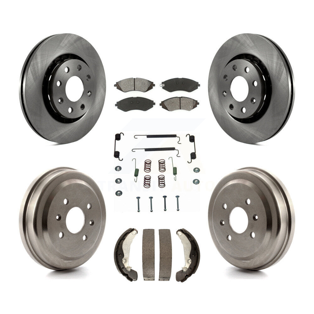 Disc Rotors and Semi-Metallic Brake Pads Kit-K8S-102303 - Kit.bestparts.ca