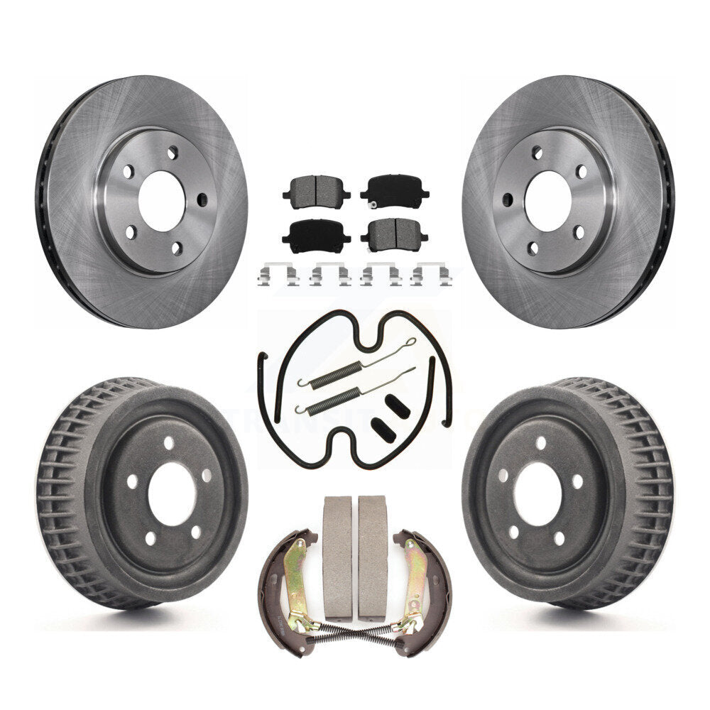 Disc Rotors and Semi-Metallic Brake Pads Kit-K8S-102304 - Kit.bestparts.ca Kit.bestparts.ca