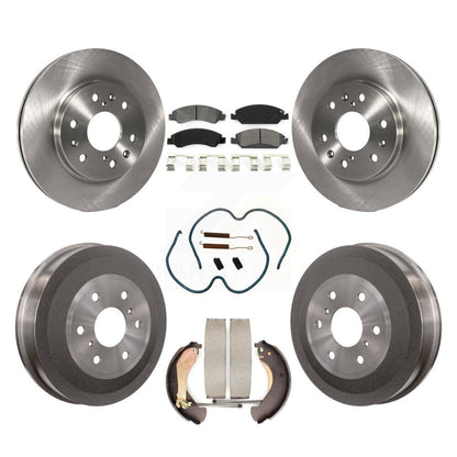 Disc Rotors and Semi-Metallic Brake Pads Kit-K8S-102307 - Kit.bestparts.ca