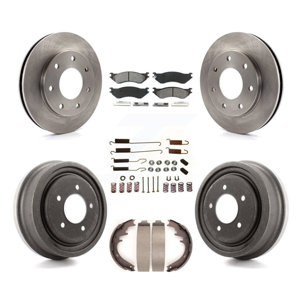 Disc Rotors and Semi-Metallic Brake Pads Kit-K8S-102321 - Kit.bestparts.ca Kit.bestparts.ca