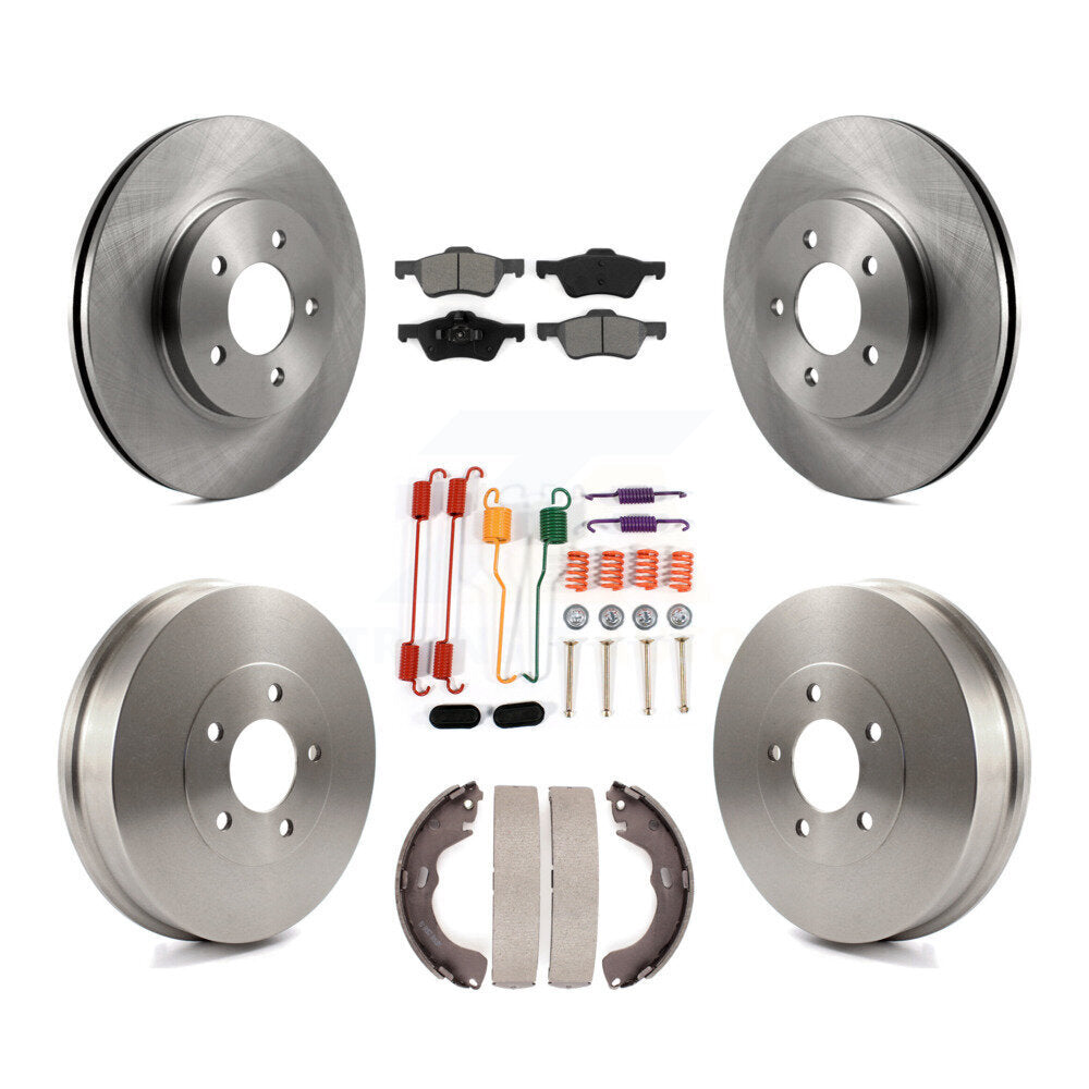 Disc Rotors and Semi-Metallic Brake Pads Kit-K8S-102327 - Kit.bestparts.ca Kit.bestparts.ca