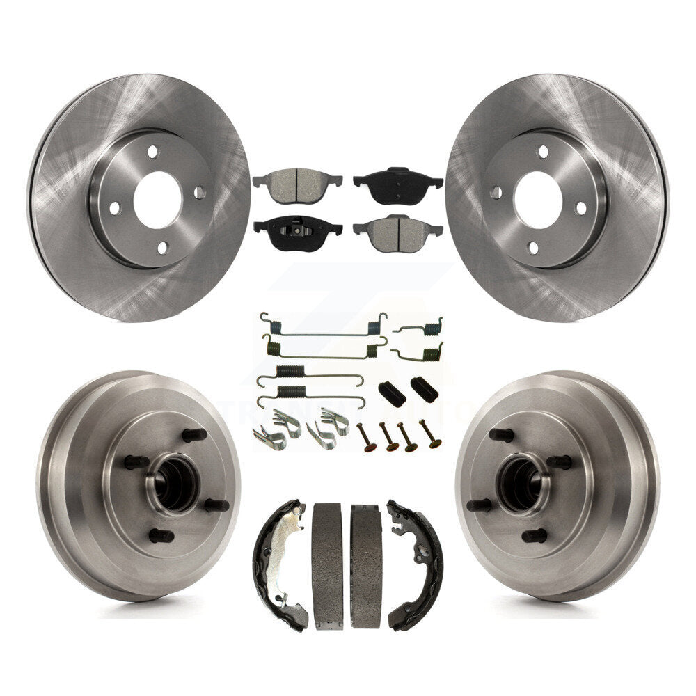 Disc Rotors and Semi-Metallic Brake Pads Kit-K8S-102328 - Kit.bestparts.ca