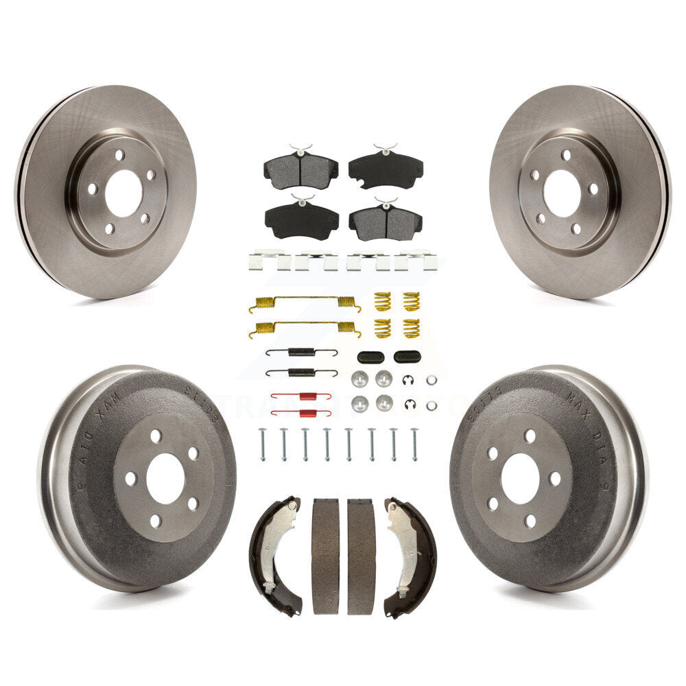 Disc Rotors and Semi-Metallic Brake Pads Kit-K8S-102350 - Kit.bestparts.ca
