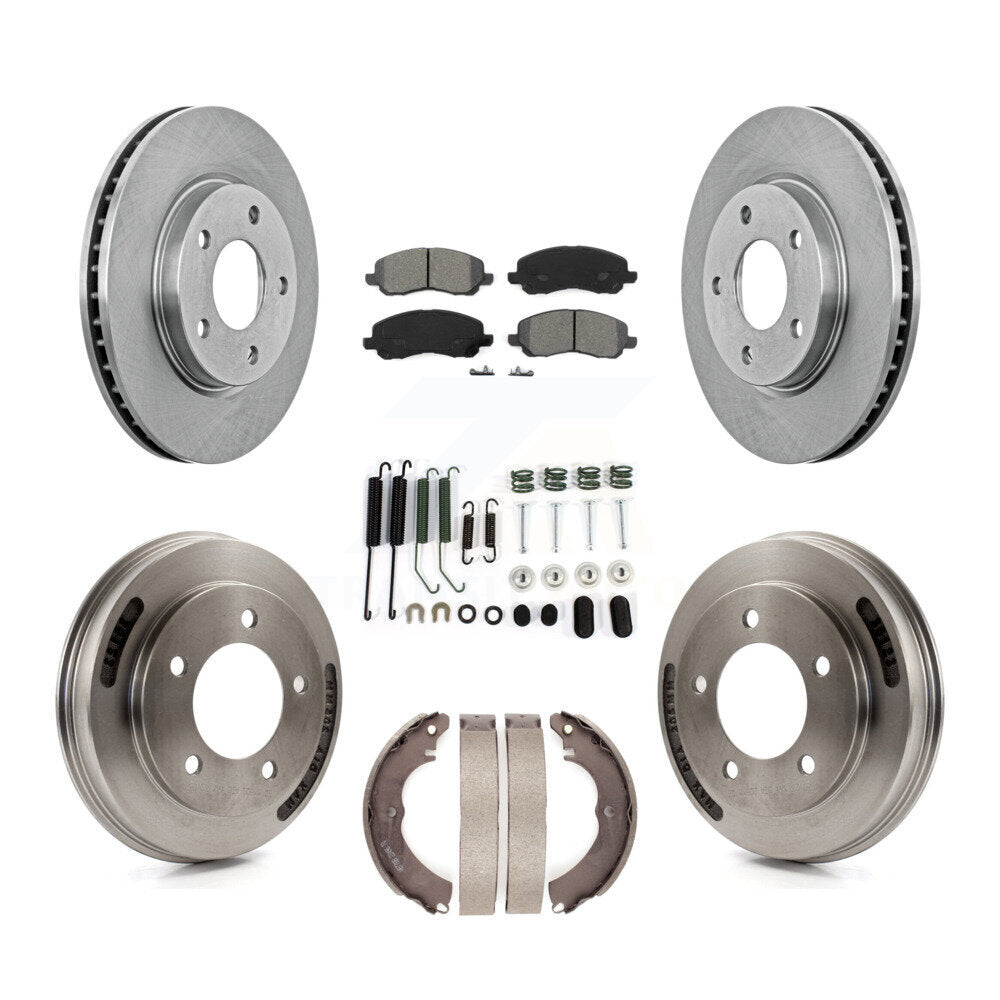Disc Rotors and Semi-Metallic Brake Pads Kit-K8S-102351 - Kit.bestparts.ca Kit.bestparts.ca