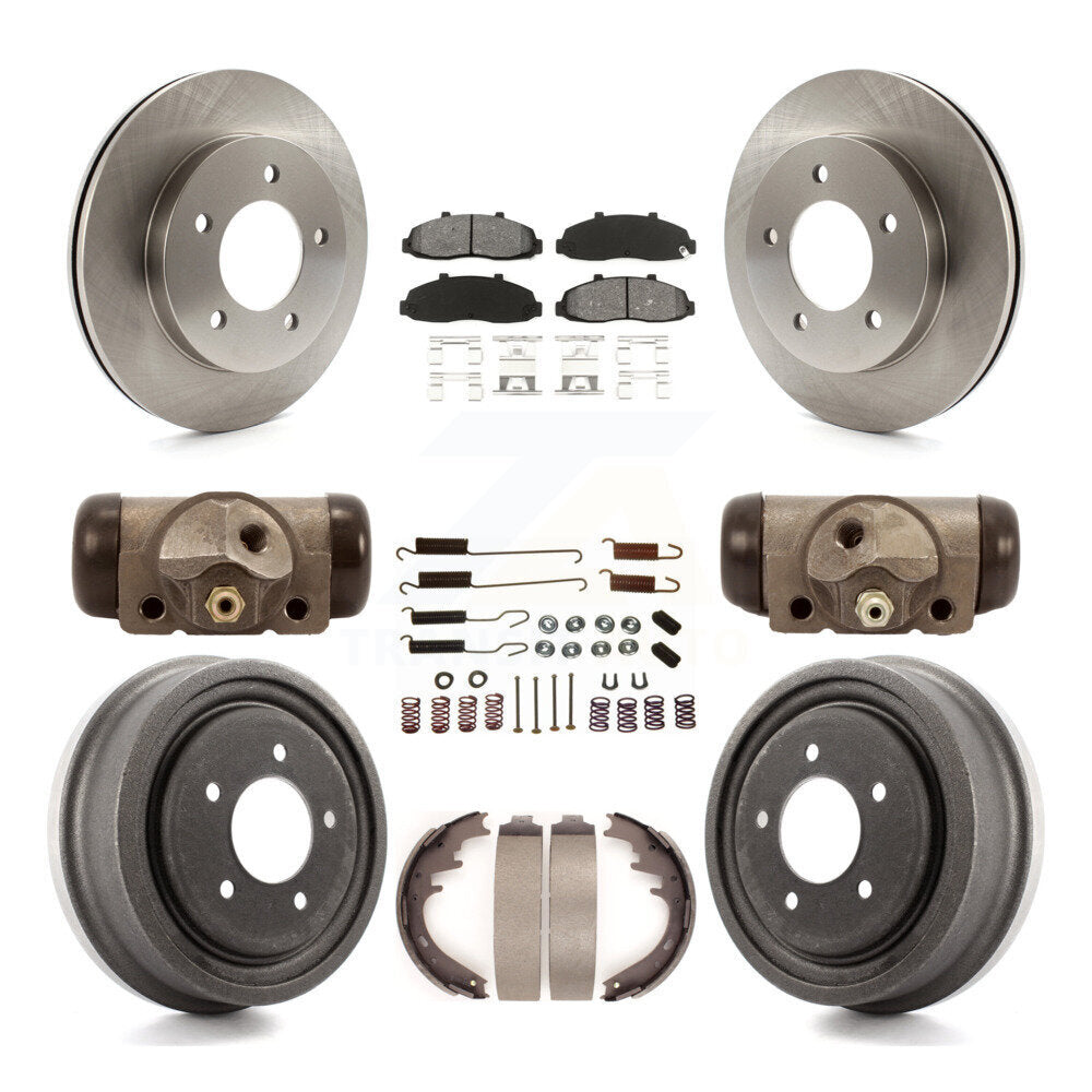 Disc Rotors and Semi-Metallic Brake Pads Kit-K8S-102410 - Kit.bestparts.ca Kit.bestparts.ca