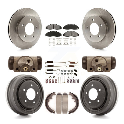 Disc Rotors and Semi-Metallic Brake Pads Kit-K8S-102410 - Kit.bestparts.ca