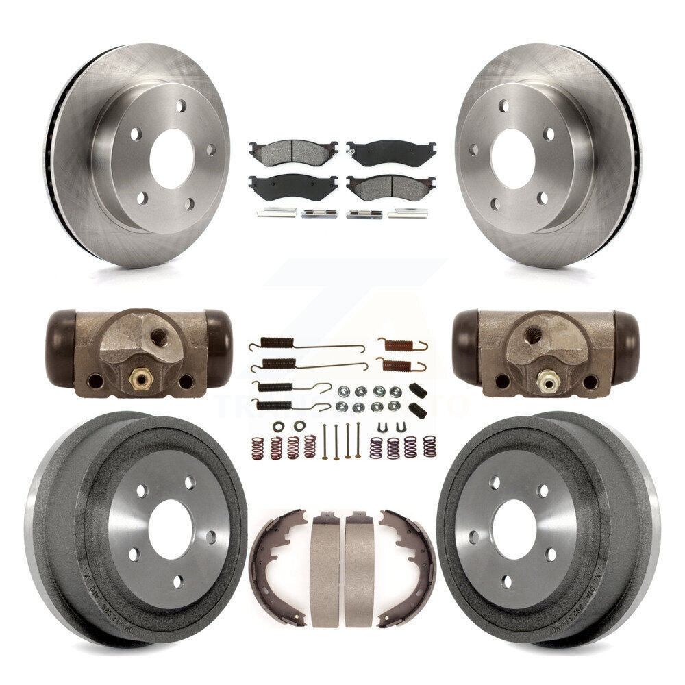 Disc Rotors and Semi-Metallic Brake Pads Kit-K8S-102412 - Kit.bestparts.ca Kit.bestparts.ca