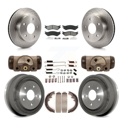 Disc Rotors and Semi-Metallic Brake Pads Kit-K8S-102412 - Kit.bestparts.ca
