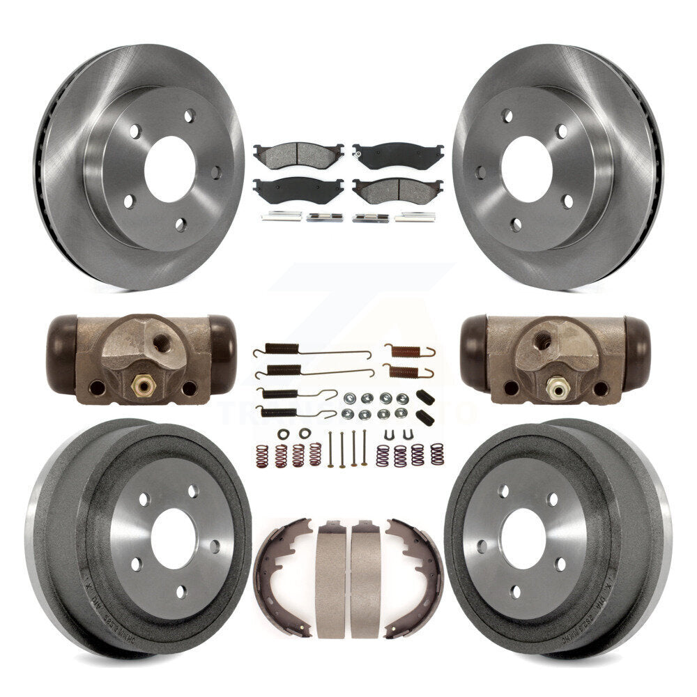 Disc Rotors and Semi-Metallic Brake Pads Kit-K8S-102413 - Kit.bestparts.ca