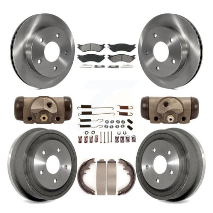 Disc Rotors and Semi-Metallic Brake Pads Kit-K8S-102413 - Kit.bestparts.ca
