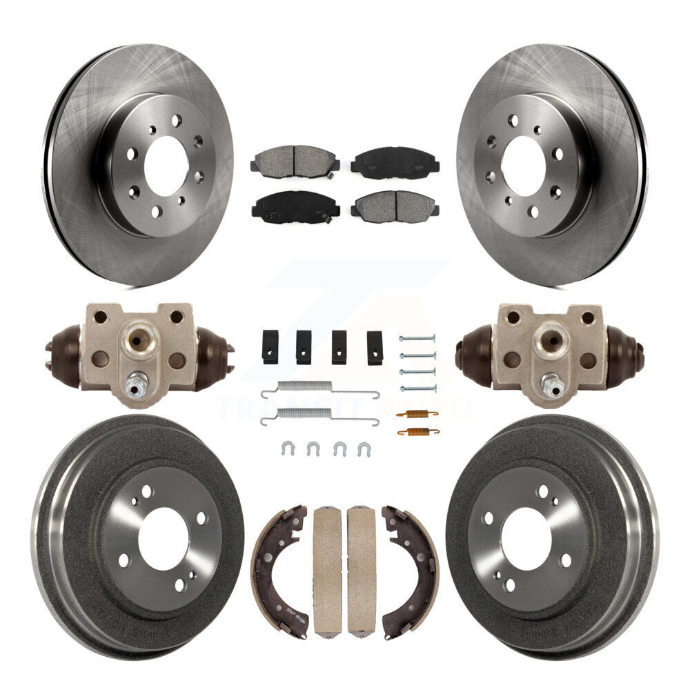 Disc Rotors and Semi-Metallic Brake Pads Kit-K8S-102423 - Kit.bestparts.ca