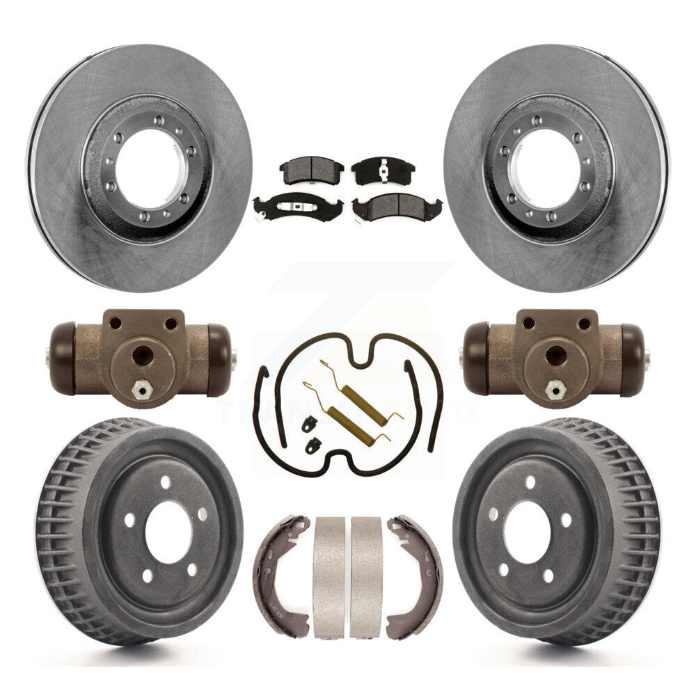 Disc Rotors and Semi-Metallic Brake Pads Kit-K8S-102470 - Kit.bestparts.ca Kit.bestparts.ca
