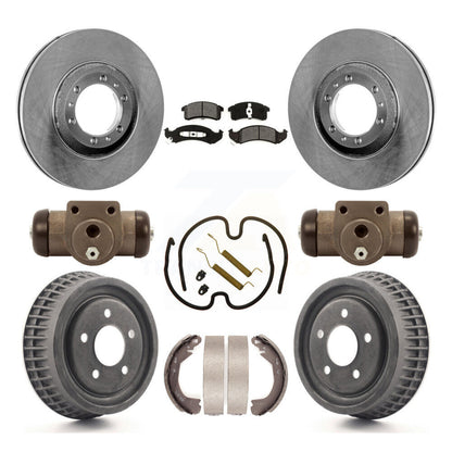 Disc Rotors and Semi-Metallic Brake Pads Kit-K8S-102470 - Kit.bestparts.ca