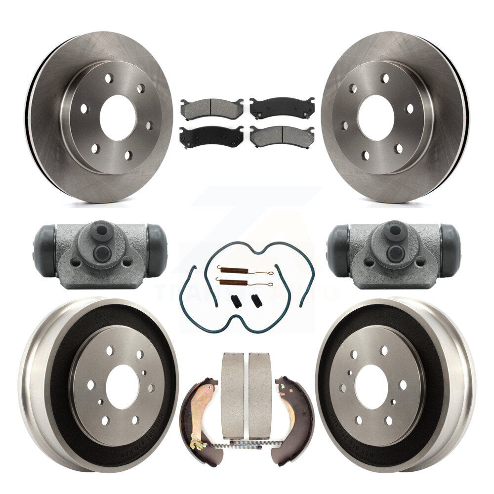 Disc Rotors and Semi-Metallic Brake Pads Kit-K8S-102474 - Kit.bestparts.ca