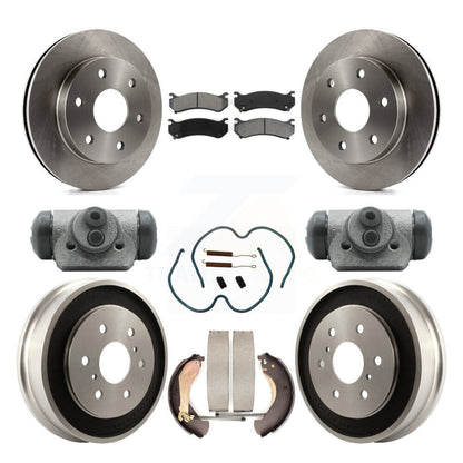Disc Rotors and Semi-Metallic Brake Pads Kit-K8S-102474 - Kit.bestparts.ca