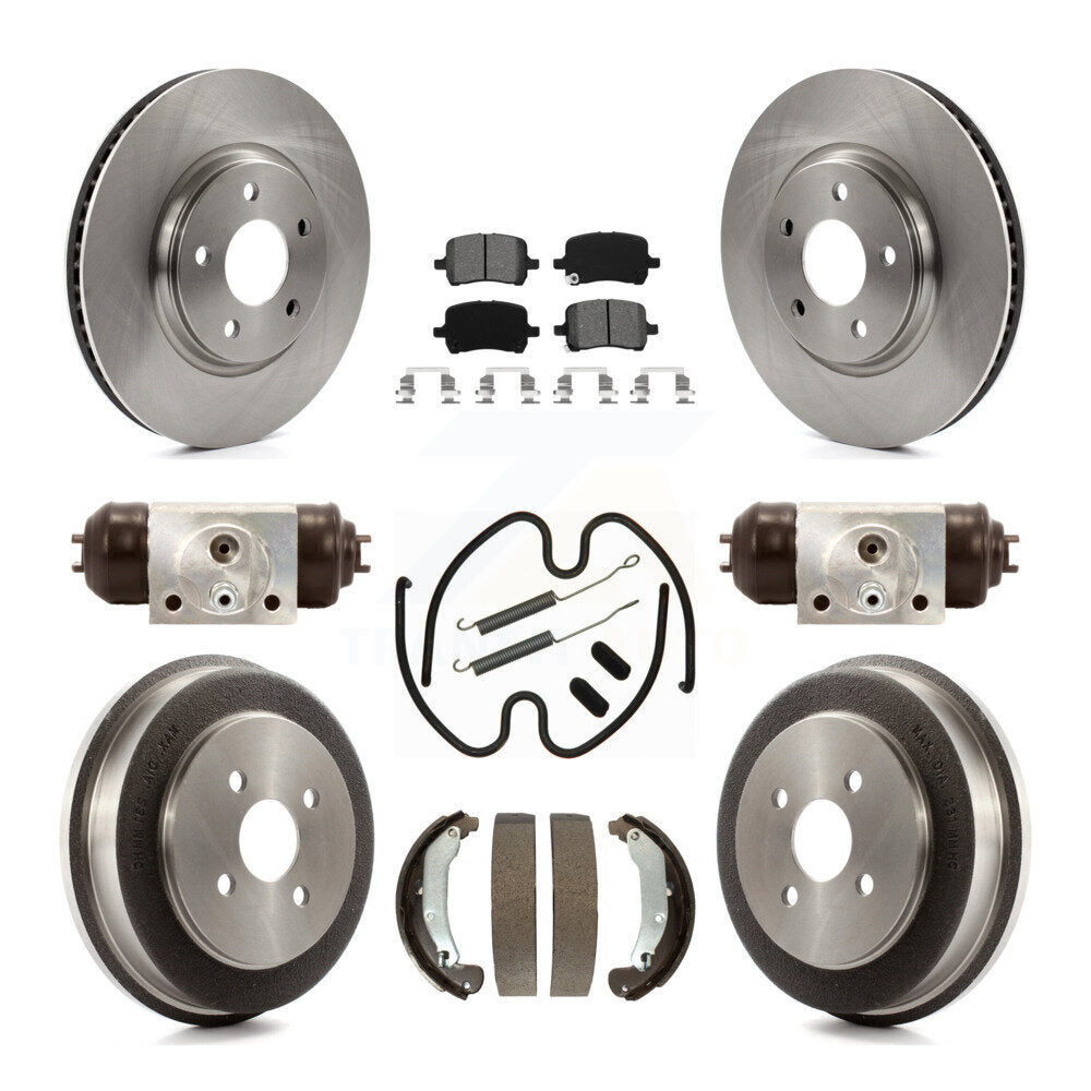 Disc Rotors and Semi-Metallic Brake Pads Kit-K8S-102480 - Kit.bestparts.ca