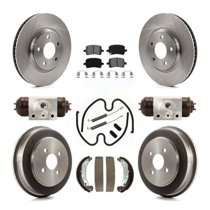 Disc Rotors and Semi-Metallic Brake Pads Kit-K8S-102480 - Kit.bestparts.ca